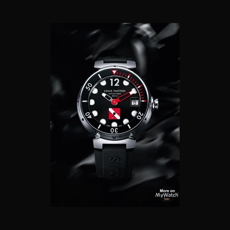 Watch Louis Vuitton Tambour Diving II Noir XL