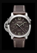 Luminor 1950 Chrono Monopulsante Left-Handed 8 Days Titanio