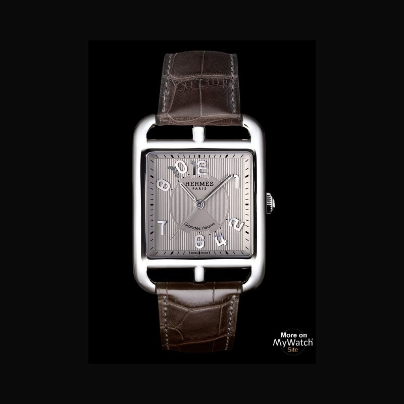 Cape Cod watch in stainless steel, Hermès