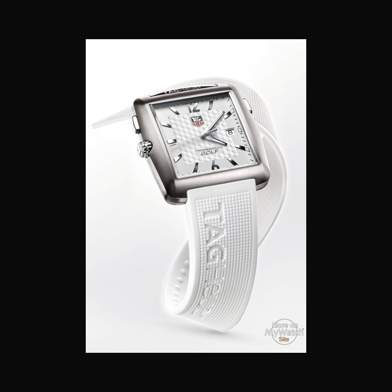 TAG Heuer Reloj de golf profesional WAE1112.FT6008 para hombre, Movimiento  de cuarzo, reloj de golf