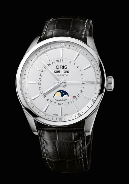 Oris artix complication moonphase automatic watch best sale