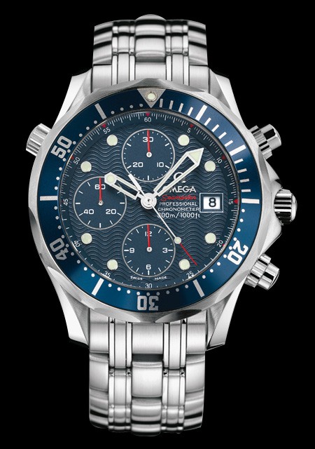 Watch Omega Seamaster 300 M Chrono Diver Seamaster 2225.80.00 Steel Steel Bracelet