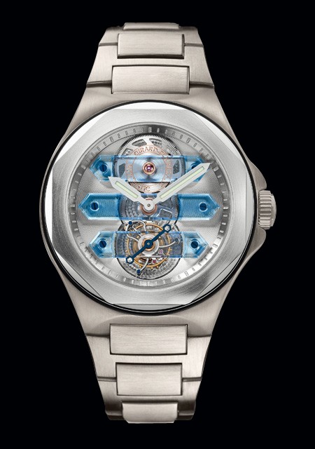 Watch Girard Perregaux Laureato Tourbillon Sous Trois Ponts