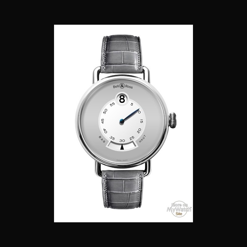 Watch Bell Ross WW1 Heure Sautante Platinum VINTAGE BRWW1 JH2G