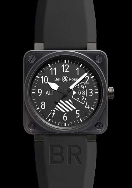 Watch Bell Ross BR 01 Altimeter AVIATION BR0192 ALTIMETER