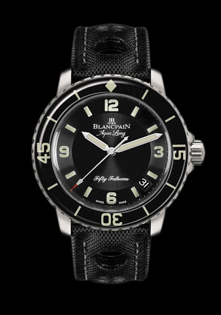 Blancpain fifty fathoms aqualung for sale online