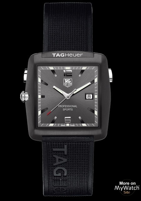 Watch TAG Heuer Professional Golf Watch  GOLF WATCH WAE1113.FT6004  Titanium - Steel - Silicon Strap