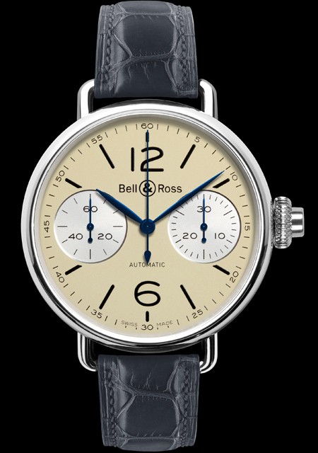 Watch Bell Ross WW1 Chronographe Monopoussoir Ivory