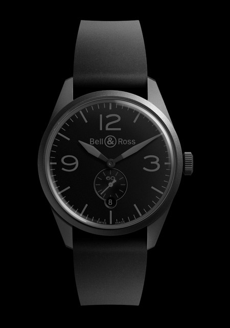 Watch Bell Ross BR 123 Phantom VINTAGE BRV123 PHANTOM Black