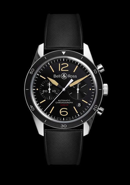 Bell & ross br 126 hot sale heritage chronograph