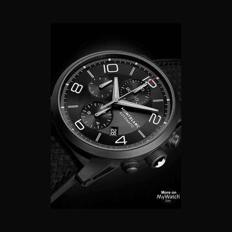Watch Montblanc TimeWalker Extreme Chronograph DLC | TimeWalker 111197 ...