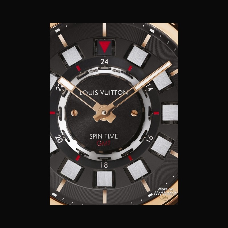 Watch Louis Vuitton Tambour éVolution Chronographe GMT