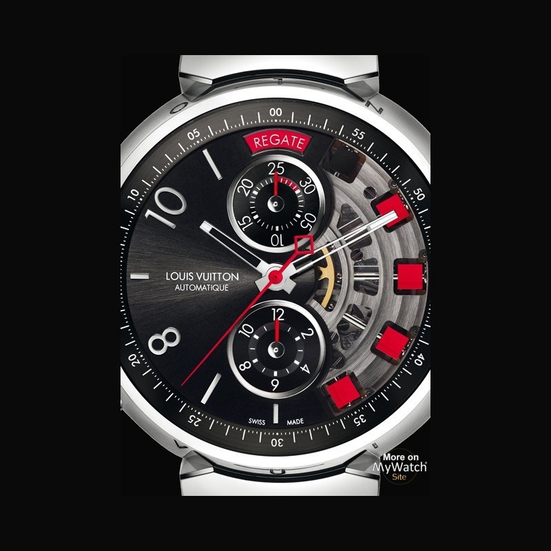 Louis Vuitton's Tambour Spin Time Regatta Timepiece Collection