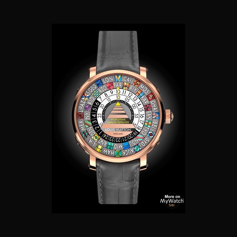 Louis Vuitton Escale Minute Repeater Worldtime and Escale Timezone @  Baselworld 2015 –