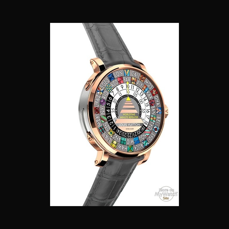 Louis Vuitton Escale Worldtime Minute Repeater: someplace else with music
