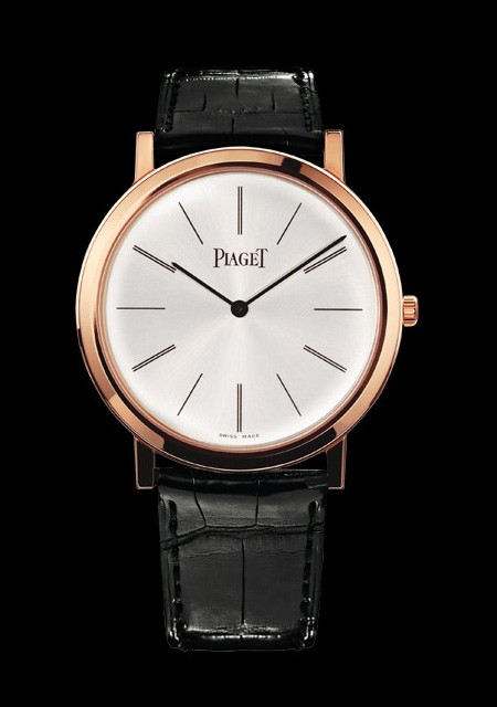 Piaget Altiplano Automatic Silver Dial 18kt Rose Gold Men's Watch G0A43120  - Watches, Altiplano - Jomashop