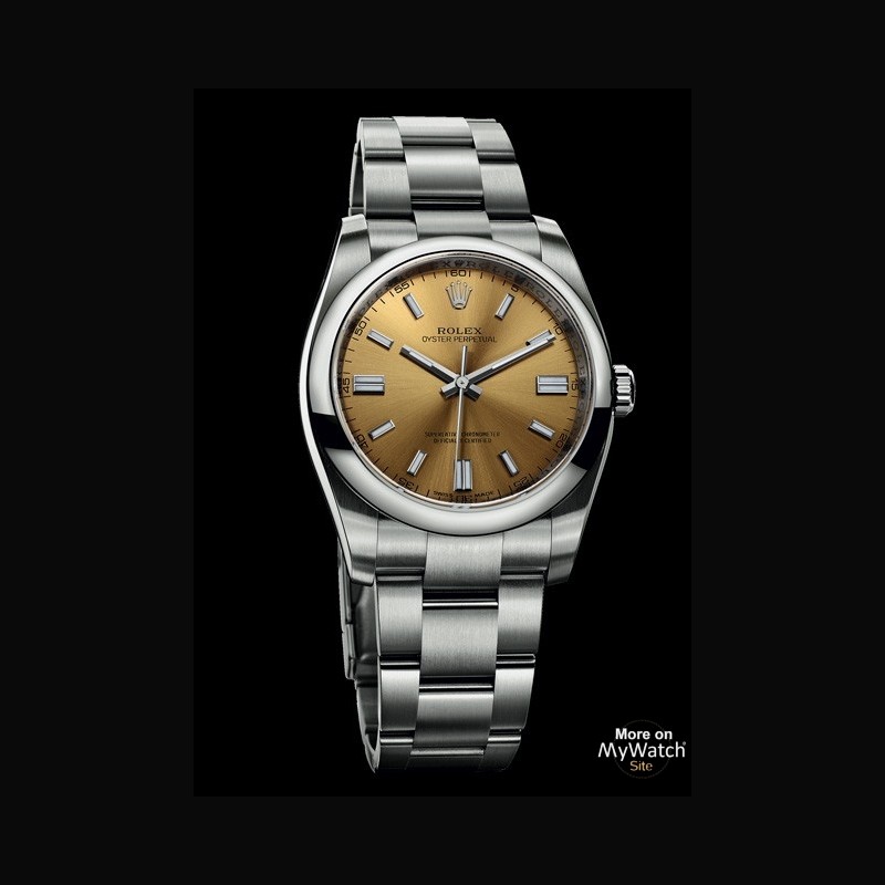 Watch Rolex Oyster Perpetual | Oyster 116000 - Steel - White Grape Dial
