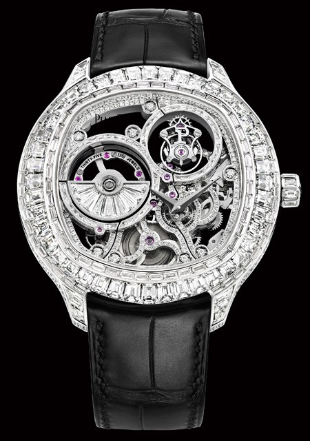 Watch Piaget Emperador Coussin Tourbillon automatique Squelette