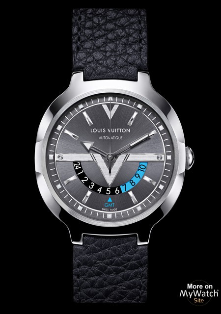 Watch Voyager GMT  Louis Vuitton Q7D311 Steel - Strap Steel