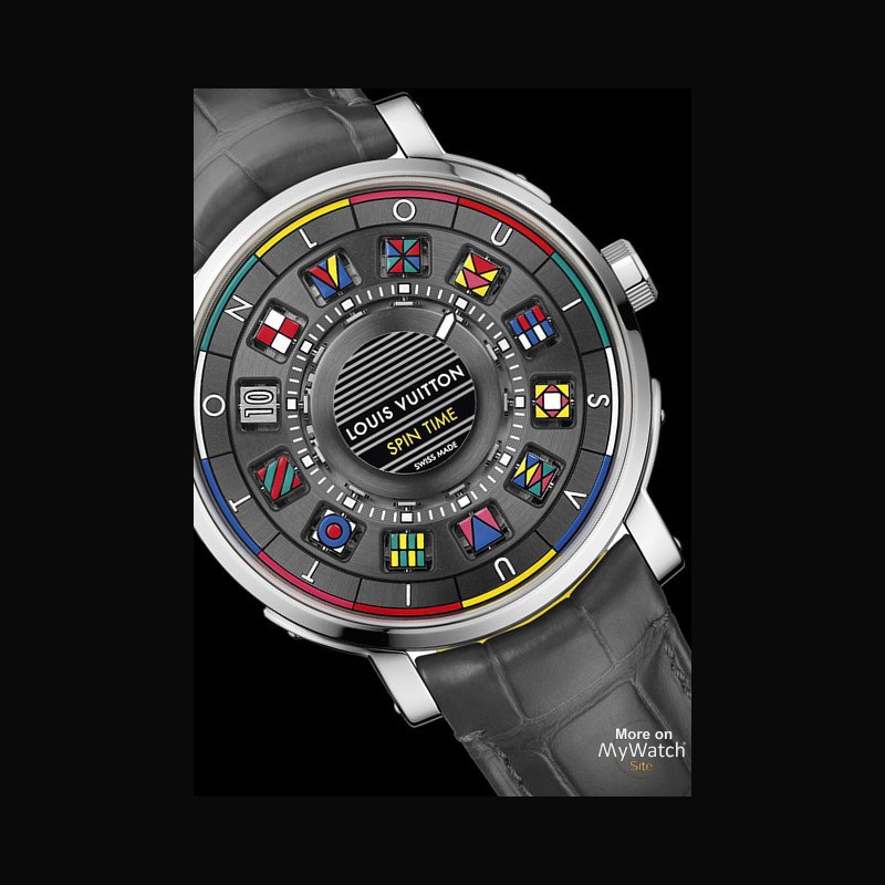 Louis Vuitton Escale Spin Time Black & Fire For Only Watch 2017: A  Whirling, Colorful Delight - Quill & Pad