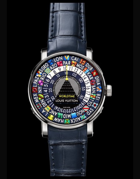 Watch Louis Vuitton Escale Wolrdtime Blue