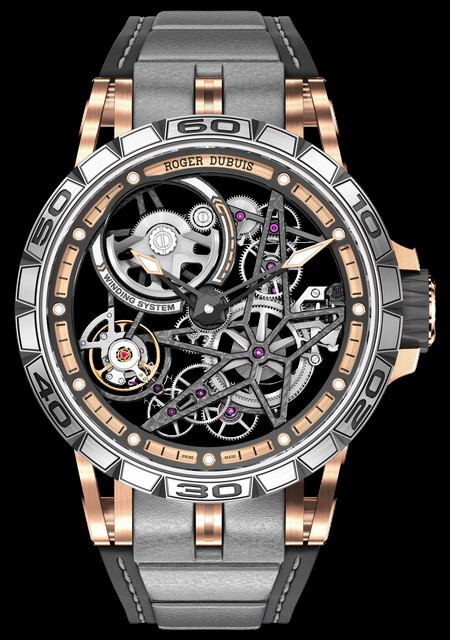 Roger dubuis excalibur 2025 spider pirelli cadran squelette