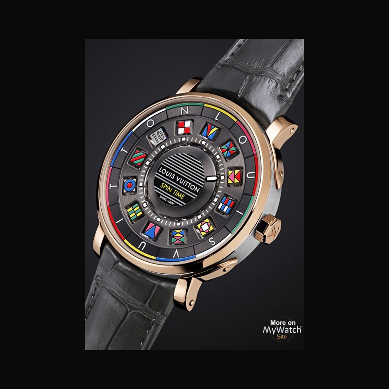 Louis Vuitton Escale Spin Time. Un reloj monoaguja de 24 horas