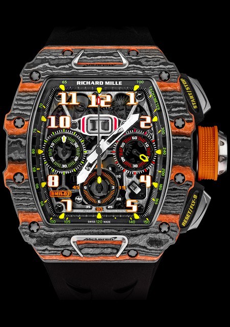 Watch Richard Mille RM 11 03 Chronograph Flyback McLaren RM 11