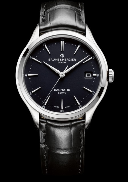 BAUME & MERCIER Riviera Baumatic Automatic Moon-Phase 43mm Stainless Steel  and Rubber Watch, Ref. No. 10681 for Men | MR PORTER