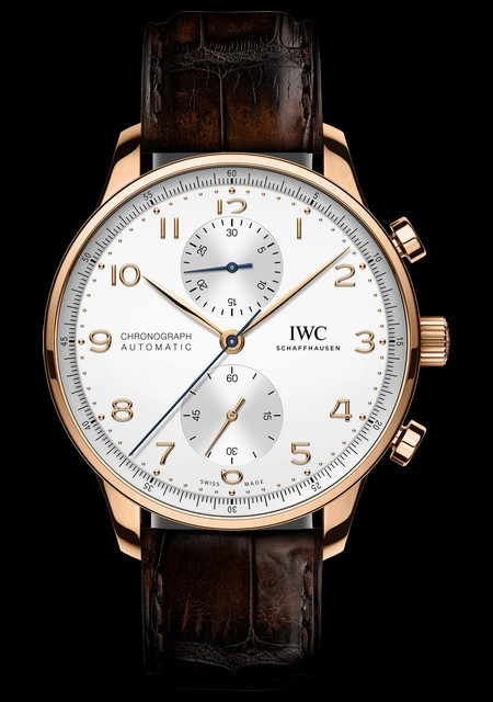 Watch IWC Portugieser Chronograph Portuguese IW371611 5N Gold