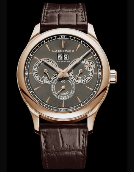 Luxury Men perpetual calendar,chronograph watch L.U.C Perpetual