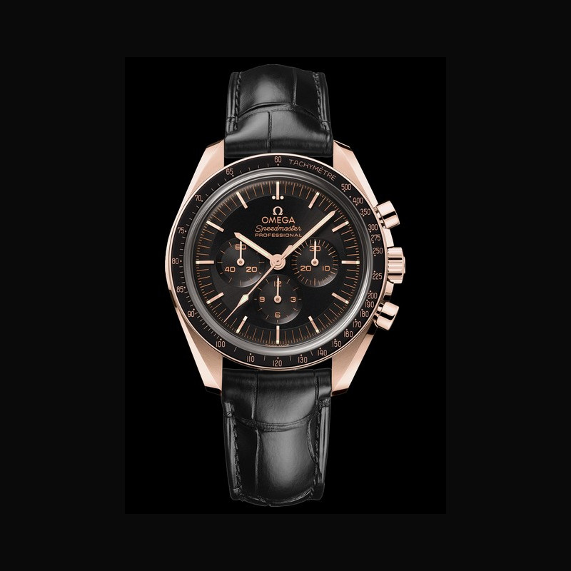 Omega speedmaster clearance moonwatch leather