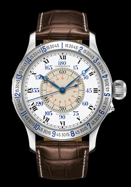 Longines lindbergh hour angle watch limited edition hotsell