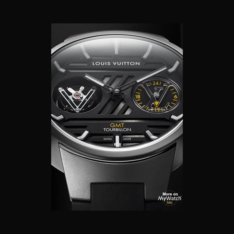 Louis Vuitton Unveils Tambour Curve GMT Flying Tourbillon Watch Series