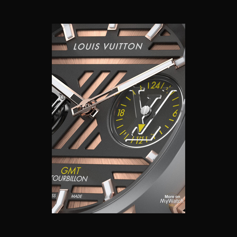 W&W 2021』Louis Vuitton 推出Tambour Curve GMT Flying Tourbillon 两地时飞行陀飞轮腕表