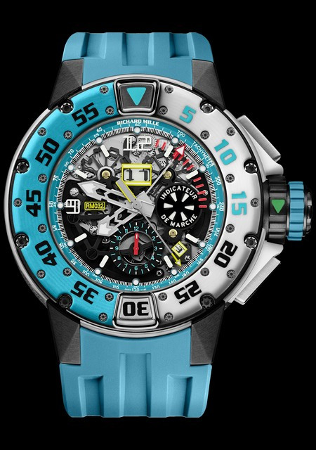 Watch Richard Mille Les Voiles de Saint Barth RM 032 Titanium