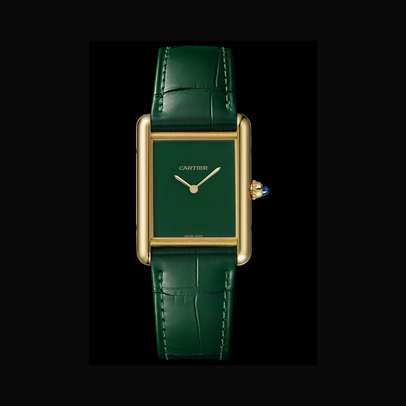 Tank américaine yellow gold watch Cartier Gold in Yellow gold