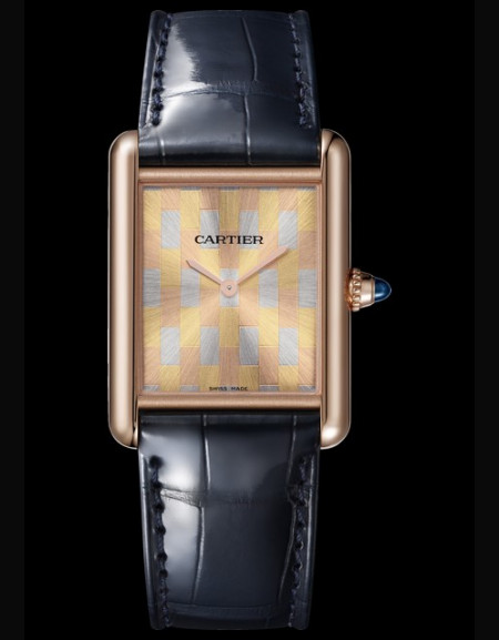 Tank américaine yellow gold watch Cartier Gold in Yellow gold