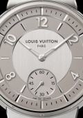 Louis Vuitton® LV Medium Pendant, White Gold And Diamonds Grey