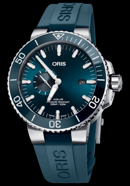 Oris aquis small second on sale date