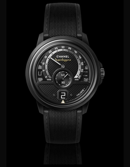 Monsieur Superleggera Intense Black Edition Watch
