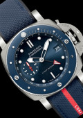 Panerai Submersible GMT Luna Rossa Titanio