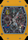 RM 65-01 Automatic Split-Seconds Chronograph Dark Yellow  Quartz TPT®