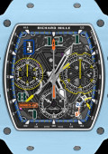 RM 65-01 Automatic Split-Seconds Chronograph Pastel Blue Quartz TPT®