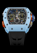 RM 65-01 Automatic Split-Seconds Chronograph Pastel Blue Quartz TPT®