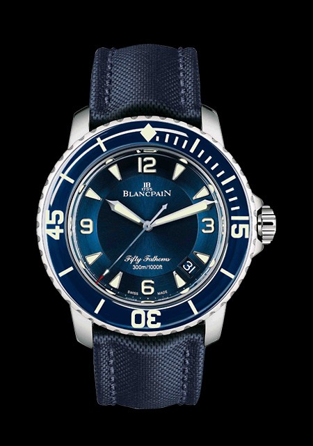 Watch Blancpain Fifty Fathoms Automatique Fifty Fathoms 5015 1540 52 White Gold