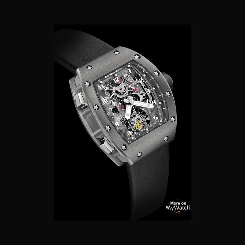 Watch Richard Mille RM 008-V2 All Gray | All Gray Titanium - Caoutchouc ...