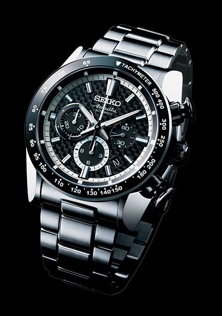 Watch Seiko Chronographe Automatique Ananta SRQ009 Titanium