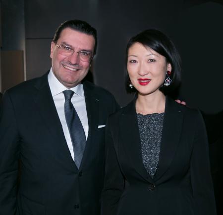 Juan Carlos Torres, CEO of Vacheron Constantin, and Fleur Pellerin, Minister of Culture and Communication