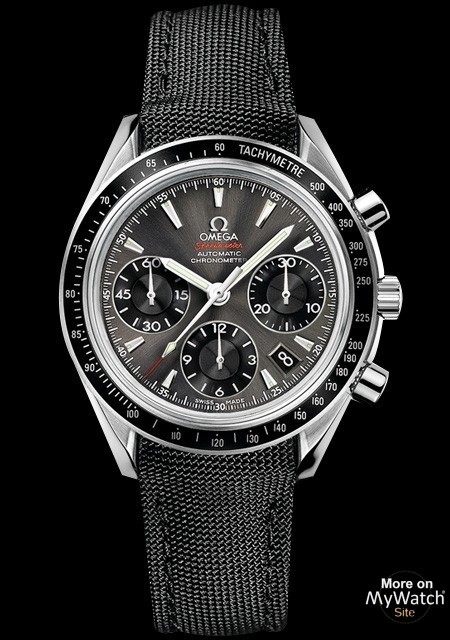 Omega Watch Speedmaster Date made of Steel - Cordura Fabric Strap for ...